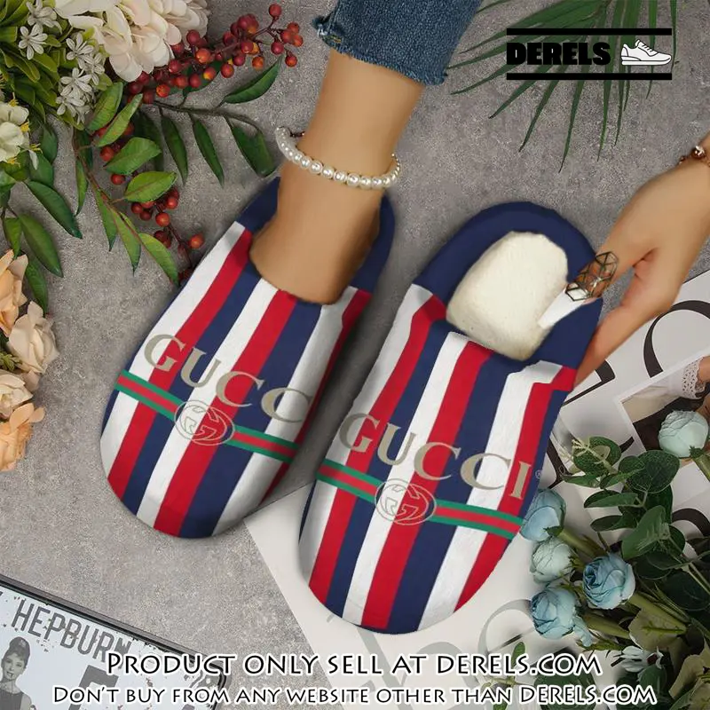 Gucci fleece slippers luxury inhouse slippers ihs1015 dr2839028